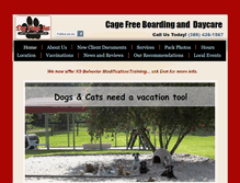 Tablet Screenshot of dogdayzinn-nsb.com